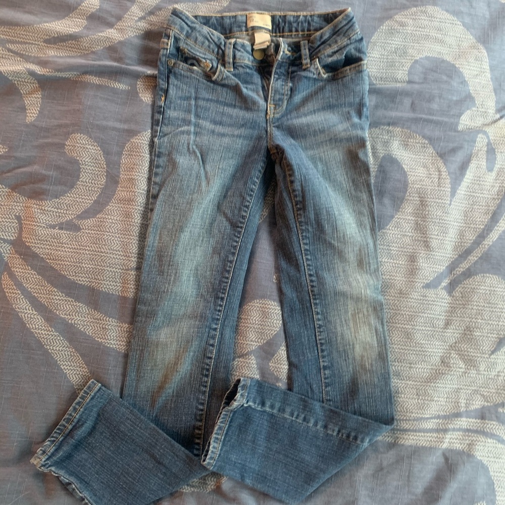 Girls GAP kids skinny jeans 12 slim